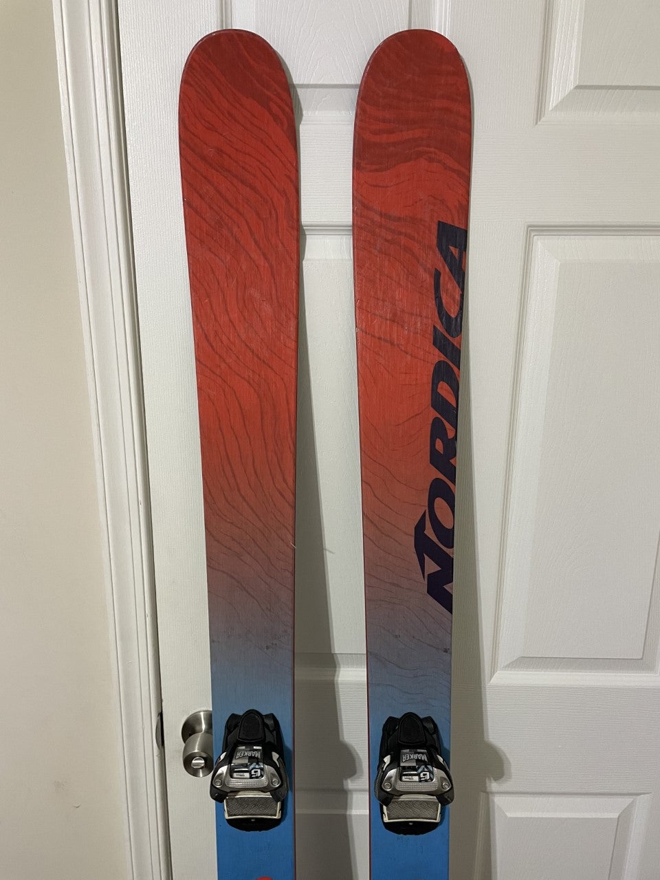 Nordica Enforcer 100 Skis 185 w/ Marker Griffon 13 Bindings