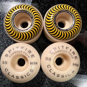 Spitfire classic 55mm skateboard wheels