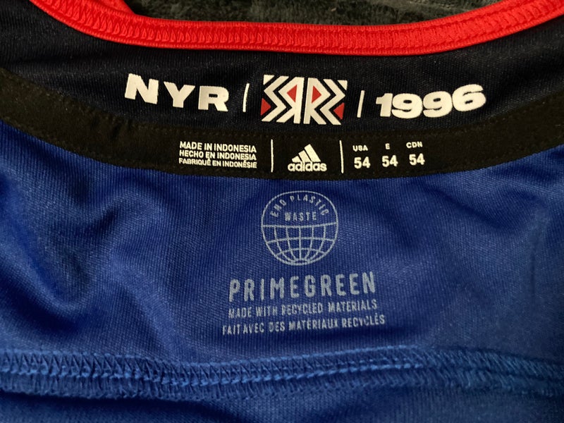 Adidas New York Rangers Reverse Retro 2.0 Jersey, 54, Blue