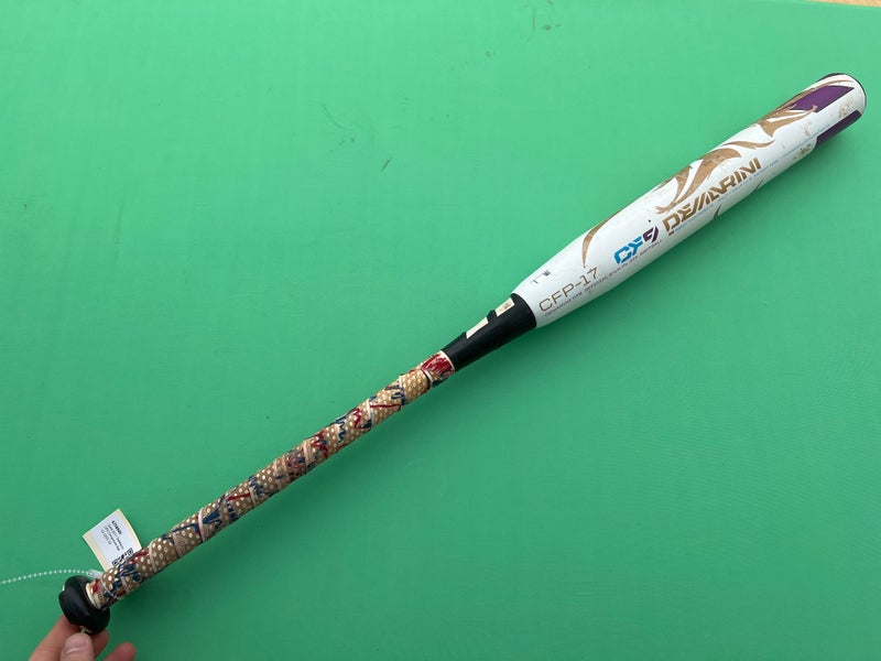 Used 2017 DeMarini CF9 Composite Bat -10 23OZ 33"