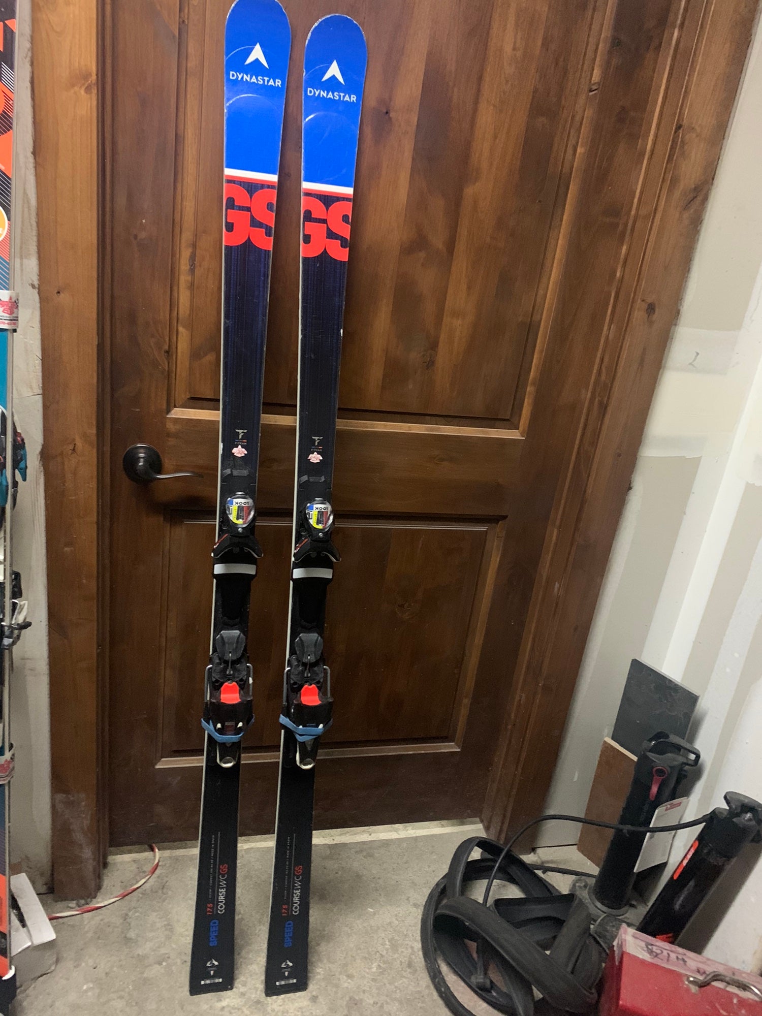 Used Dynastar Speed Course WC 175 GS Skis With Bindings | SidelineSwap