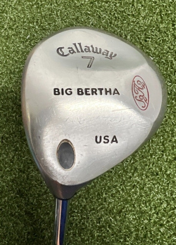 Callaway Big Bertha S2H2 7 Wood Memphis '10' Steel / NEW GRIP / Lefty / sa6153