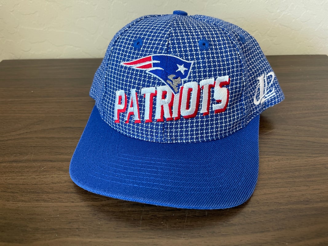 New England Patriots NFL FOOTBALL LOGO ATHLETIC VINTAGE 1990s Adjustable Cap Hat