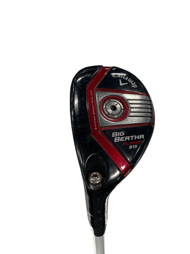 Used Callaway Big Bertha Alpha 4 Hybrid Stiff Flex Steel Shaft Hybrid Clubs