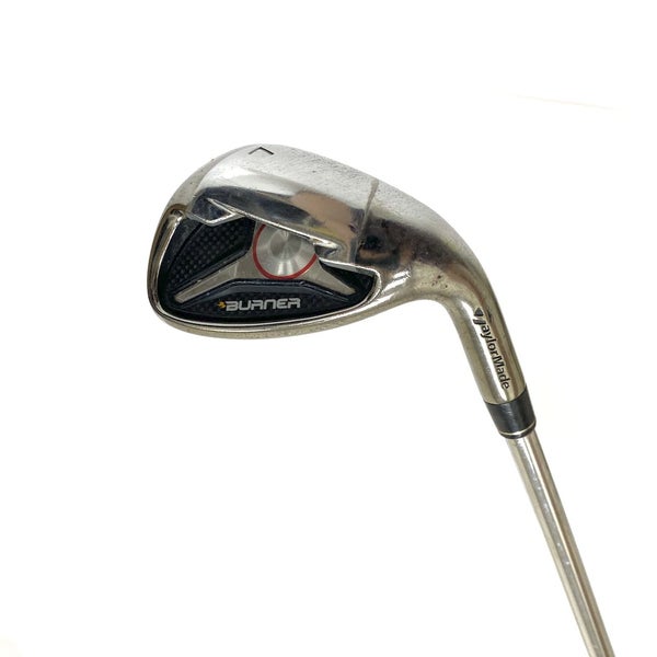 Used Taylormade Burner Men's Right Lob Wedge Stiff Flex Steel Shaft