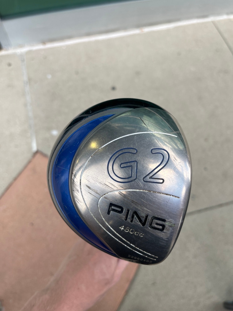 Used Men's Ping G2 Right Driver Stiff 8.5