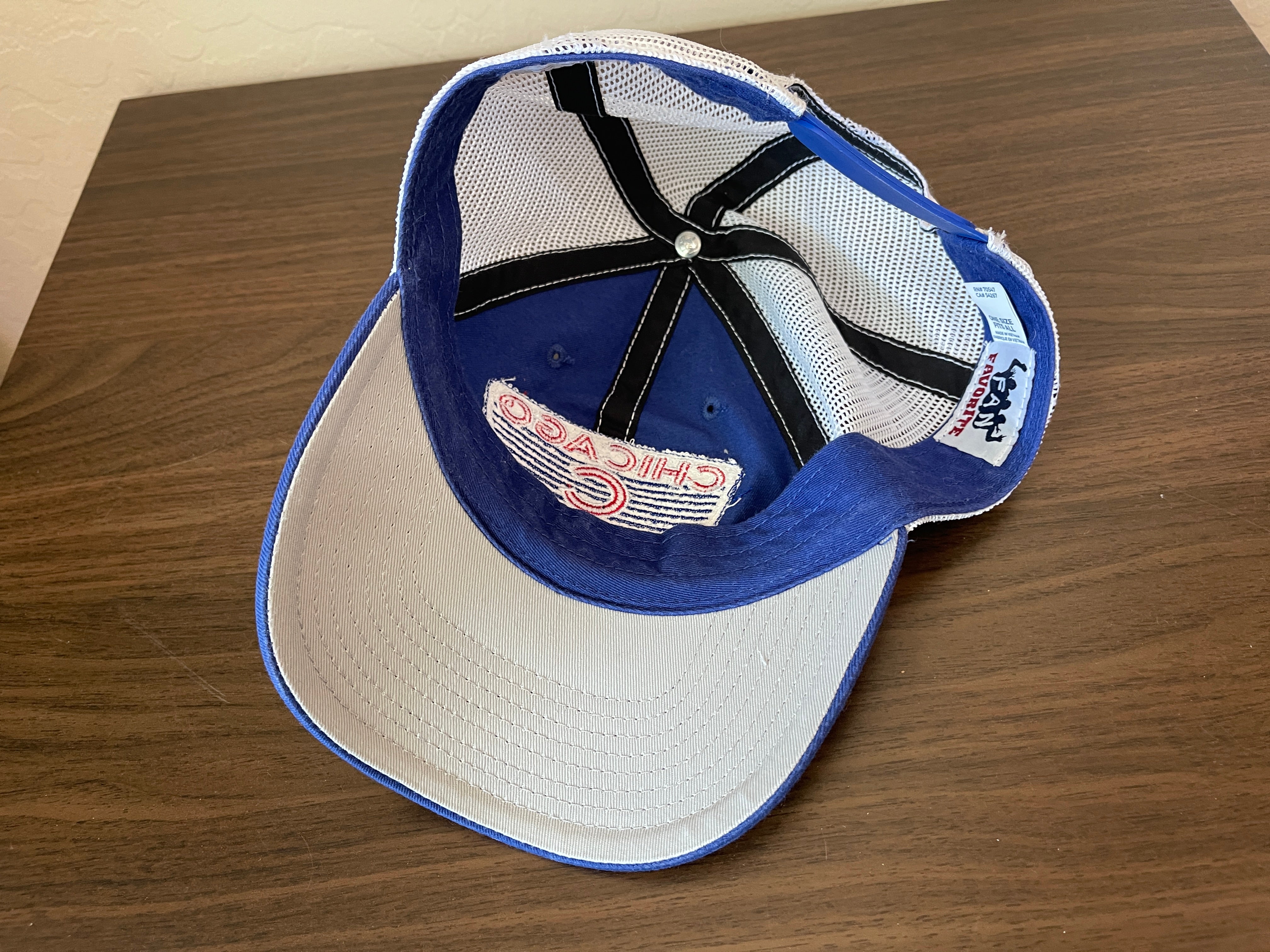 Fan Favorite Brand Embroidered Chicago Cubs Baseball Cap Hat