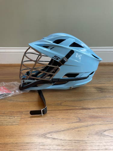 Brand New Carolina Blue Cascade S Lacrosse Helmet