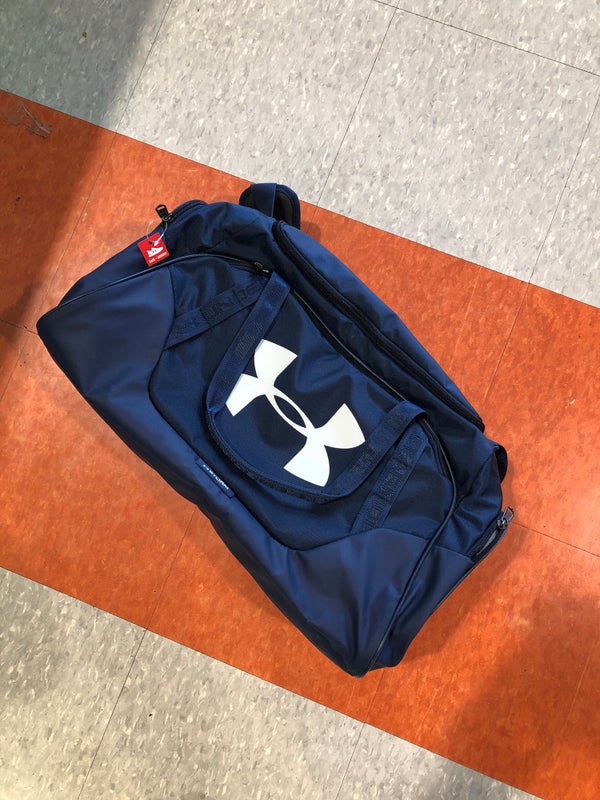 Used Blue Under Armour Duffle Bag