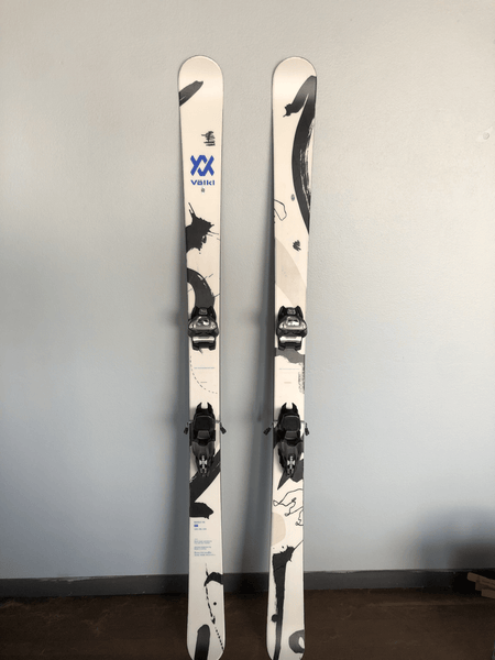 Used Volkl 95 181 cm Park Revolt Skis With Marker Griffon 13 ID Bindings  Max Din 13