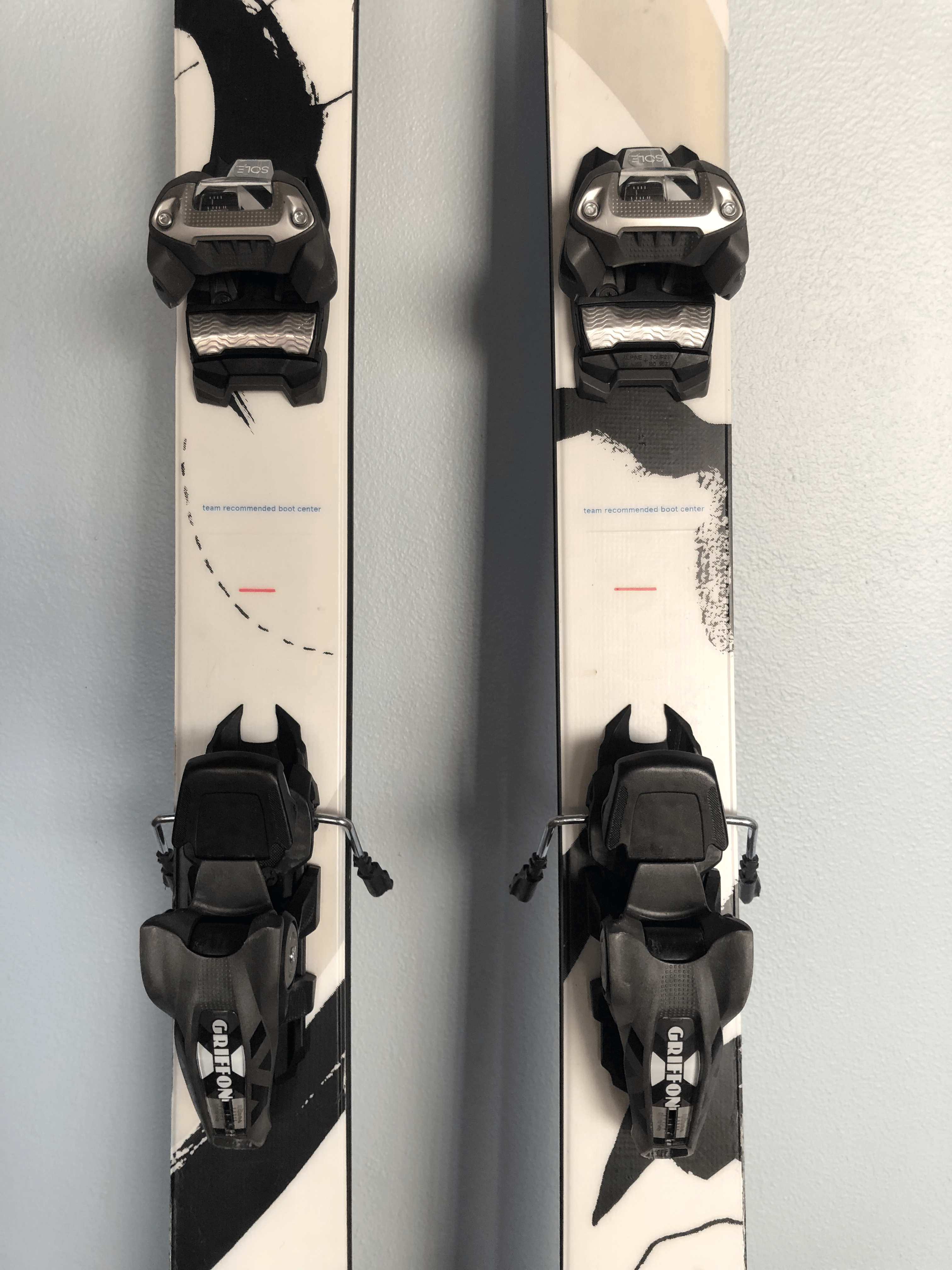 Used Volkl 95 181 cm Park Revolt Skis With Marker Griffon 13 ID