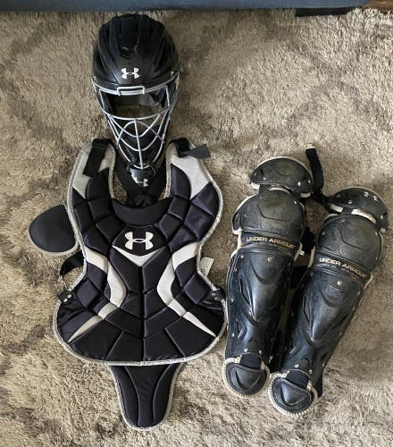 Under Armour PTH Victory Series Catching Kit, Meets NOCSAE