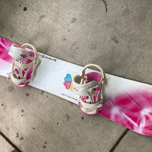 Used Kid's 141 - 145 cm System Snowboard All Mountain Stiff Shape