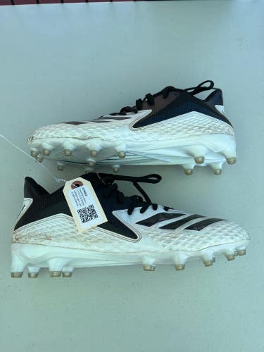 Used Men's Men's 11.5 (W 12.5) Molded Adidas Freak X carbon Mid molded Cleats