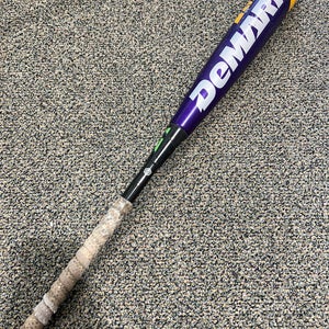 Used USSSA Certified 2016 DeMarini Voodoo Raw Hybrid Bat -9 22OZ 31"