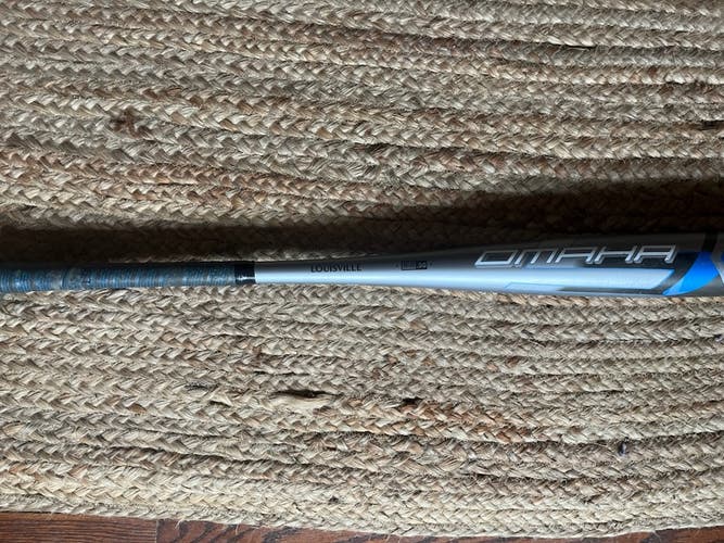Used Louisville Slugger Omaha Bat (-3) 28 oz 31"