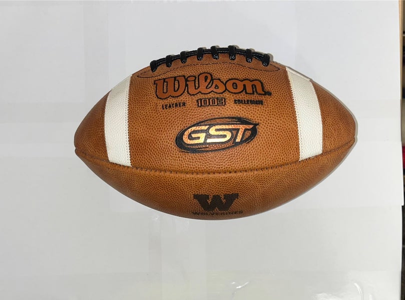 Wilson GST Leather Football