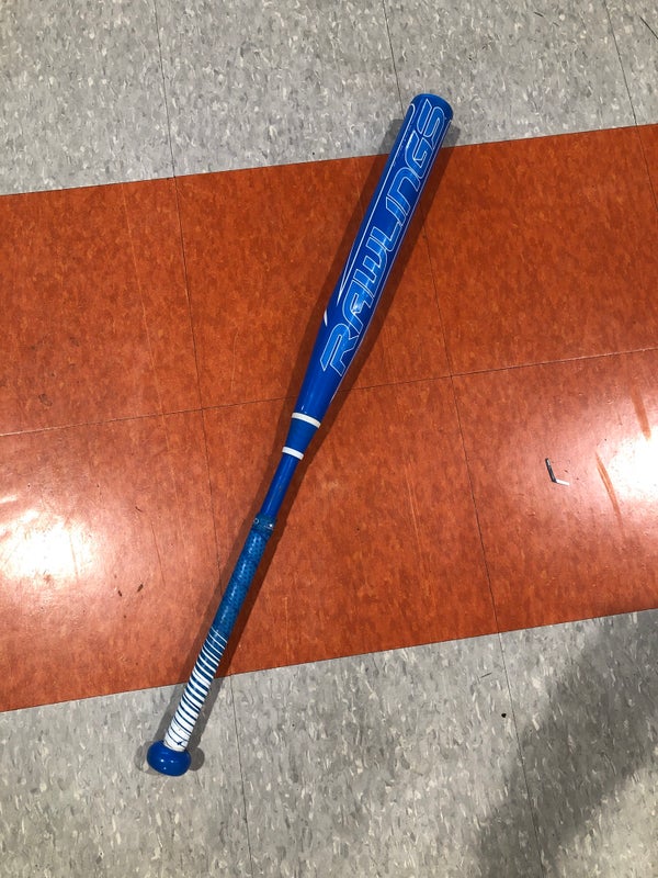 Louisville Slugger W812 Powerized 32in 25oz Blue And White Softball Bat