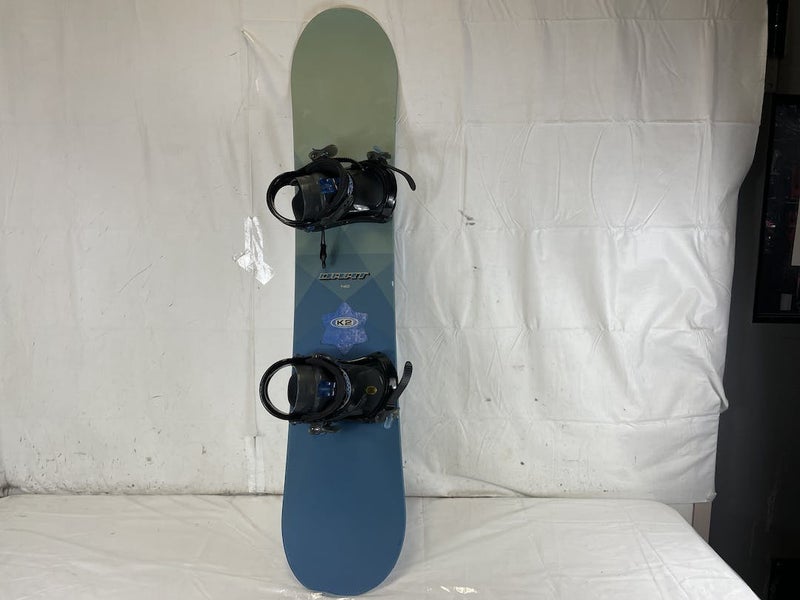 Used K2 Dart 140 Cm Snowboard Combo W Lamar Mx50 Bindings | SidelineSwap