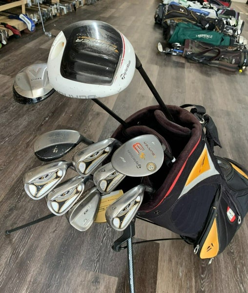 Complete Set of TaylorMade Golf Clubs + Bag SidelineSwap
