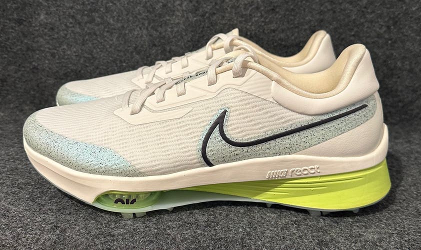 Men’s Nike Air Zoom Infinity Tour Next% Golf Shoes Sail Green DC5221-131   Size 10.5