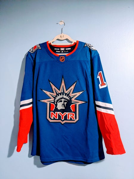 New York Rangers Adidas Reverse Retro Jersey for sale! Still have