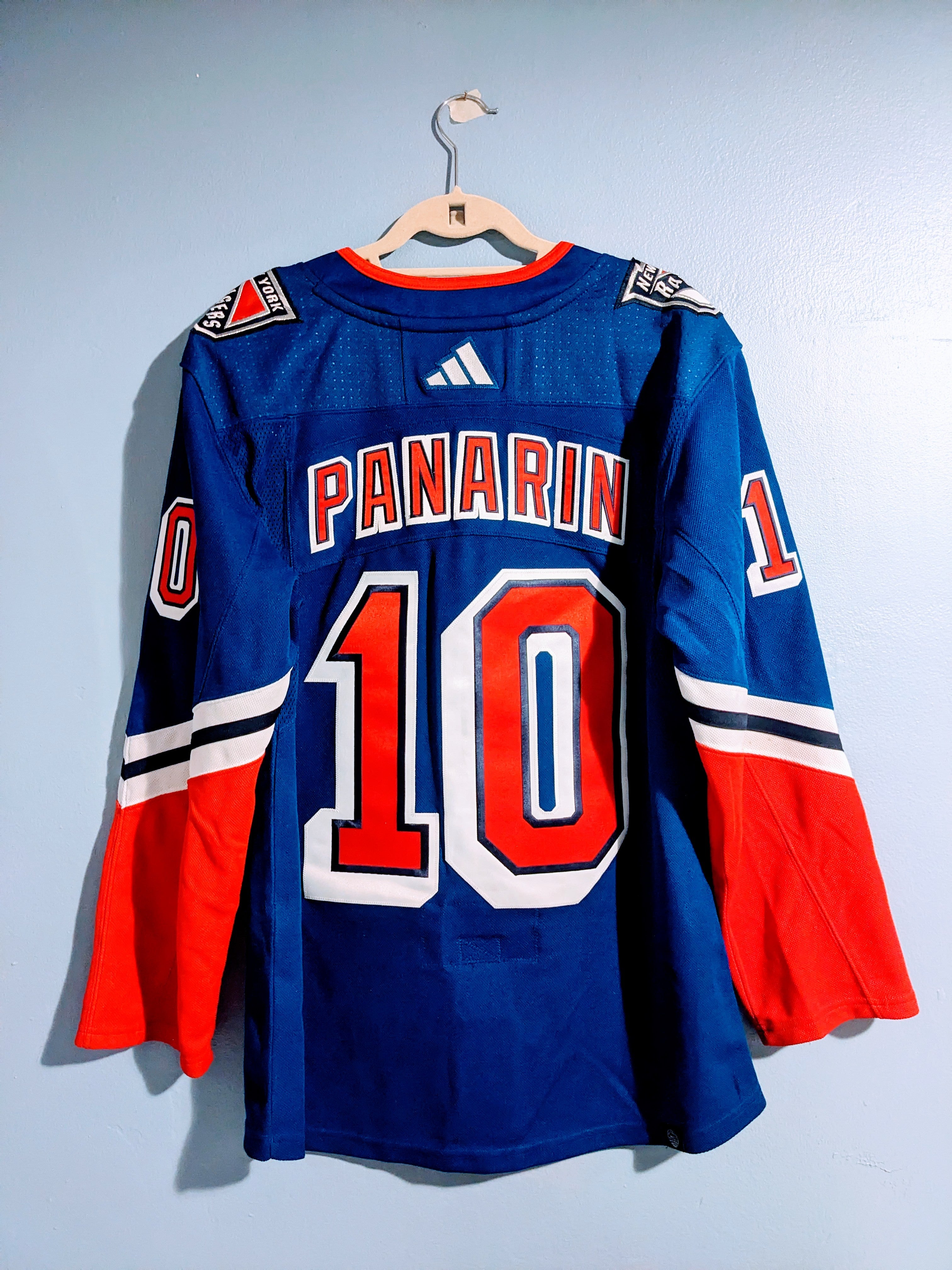 New York Rangers - New Size 46 Adidas Blue Jersey