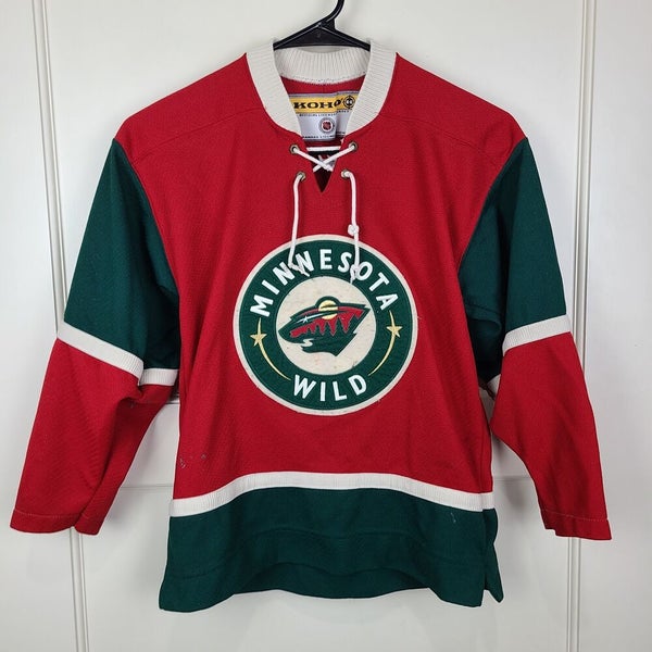 NHL The Coolest Game Minnesota Wild Hockey Jersey/Shirt Sz L