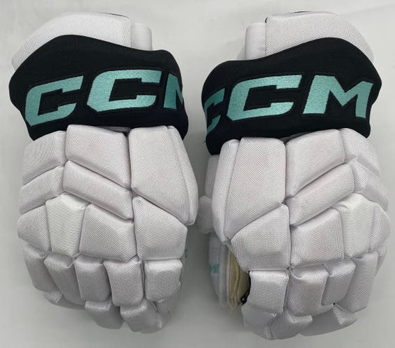 CCM HGTK Tacks Pro Stock Custom Hockey Gloves 15" 2023 NHL All Star Game New (10554)