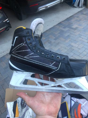 Used Bauer EEE  Size 8.5 Supreme 1S Hockey Goalie Skates