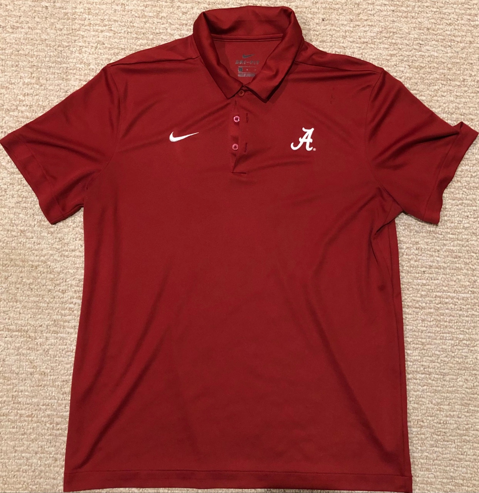 Alabama Nike Dri-Fit Short Sleeve Polo