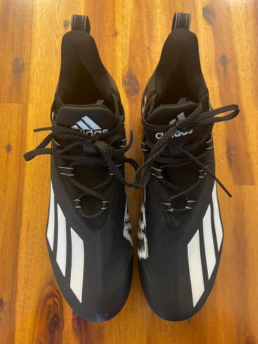 Used Black Adizero 11.0 Cleats (Size 11.5 - Low FY8270)