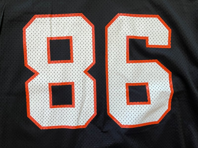 Cincinnati Bengals Darnay Scott #86 NFL FOOTBALL VINTAGE Nike Size Large  Jersey!