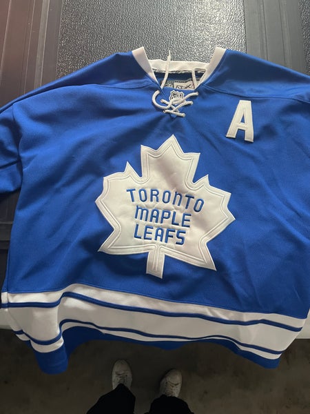New! Toronto Maple Leafs x Drew House NHL Hockey L/S T Shirt Size Medium  Blue