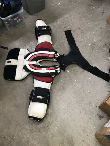 Used Sher-wood T90 Lg Goalie Body Armour