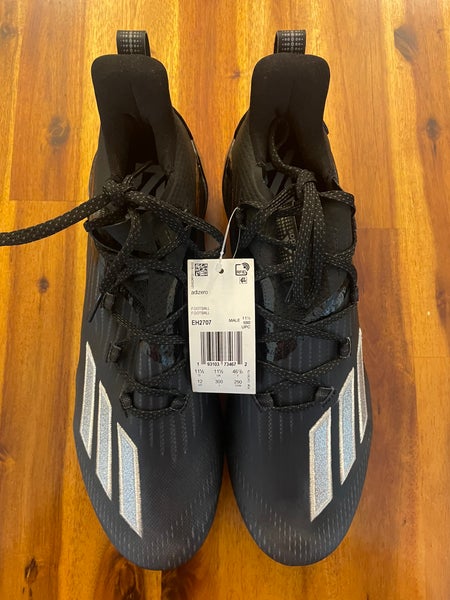 New Black Adizero Cleats (Size 12 - Low EH2707)
