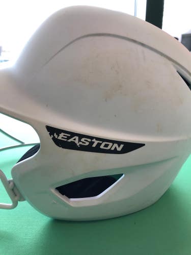 Used Easton Ghost Softball Batting Helmet with Cage (7 1/8 - 7 3/4)