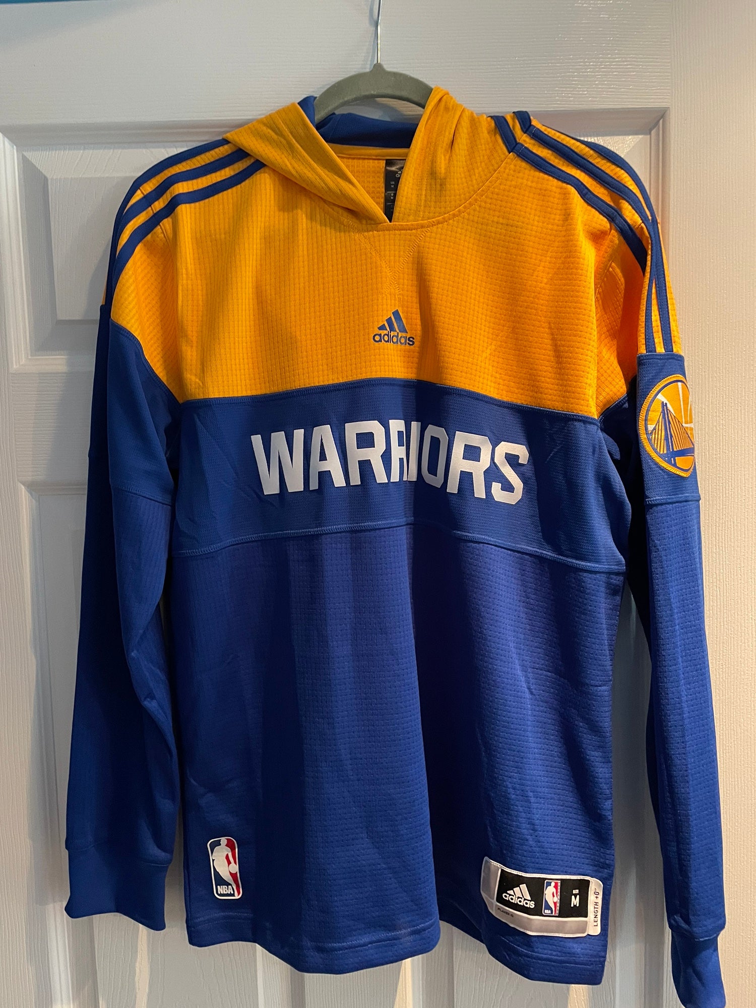 Golden State Warriors Adidas Climawarm Hoodie Sweatshirt