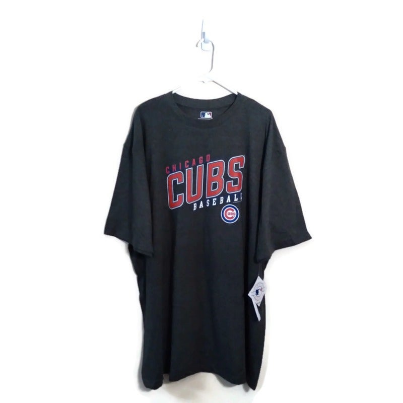 Chicago Cubs Cubbie Logo Team MLB Graphic T-Shirt Wright & Ditson XL NWT