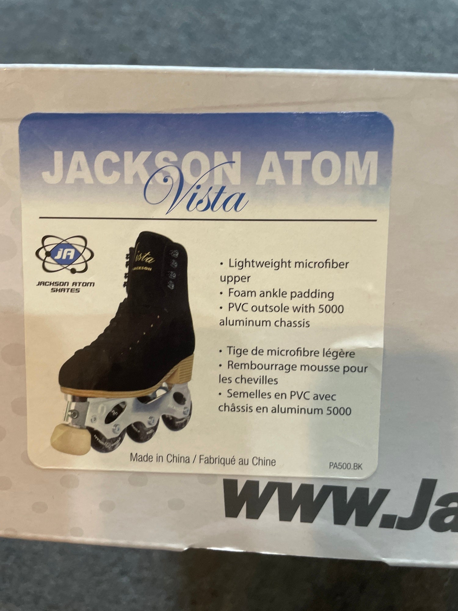 New Jackson Vista Regular Width Size 6 Inline Skates SidelineSwap