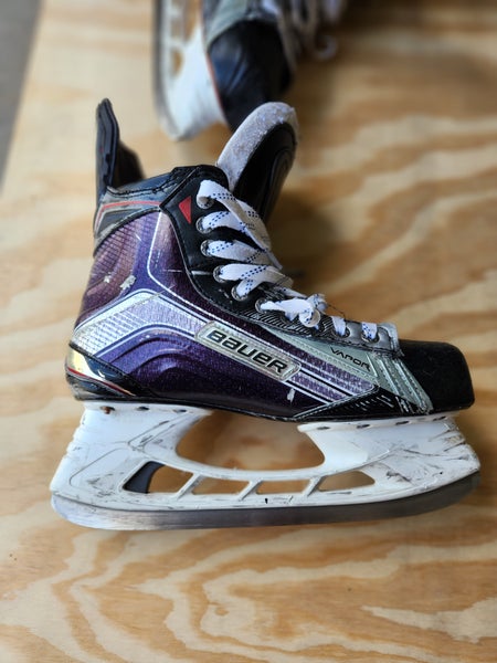 Senior Used Bauer Vapor 1X Hockey Skates Regular Width Pro Stock Size 8