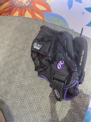 Used Rawlings Right Hand Throw Hfp125 BP Softball Glove 12.5"