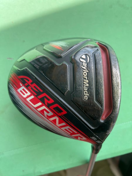 Used Men's TaylorMade Aeroburner Black Right Driver 9.5