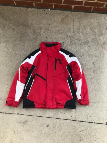 Red Used Youth Size 12 Spyder Jacket