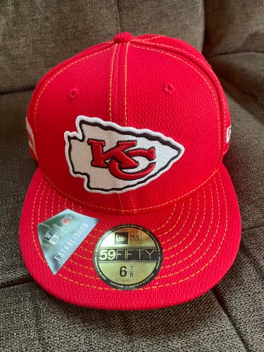 Kansas City Chiefs 6 7/8 Fitted Hat