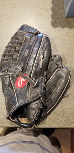 Used Rawlings Right Hand Throw Baseball Glove 12.5"