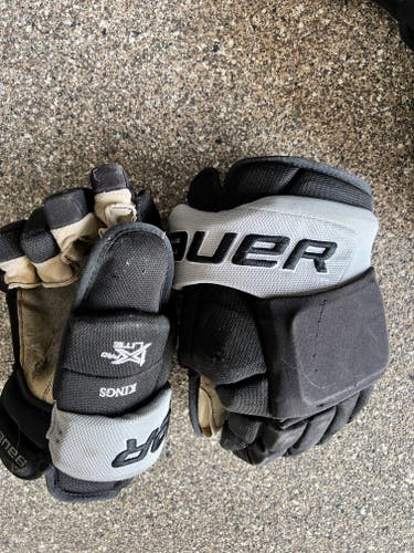 Used Bauer Gloves 14" Pro Stock