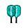 Diadem Riptide Pickleball Paddle | Honeycomb Core, Fiberglass Face | Ultra...