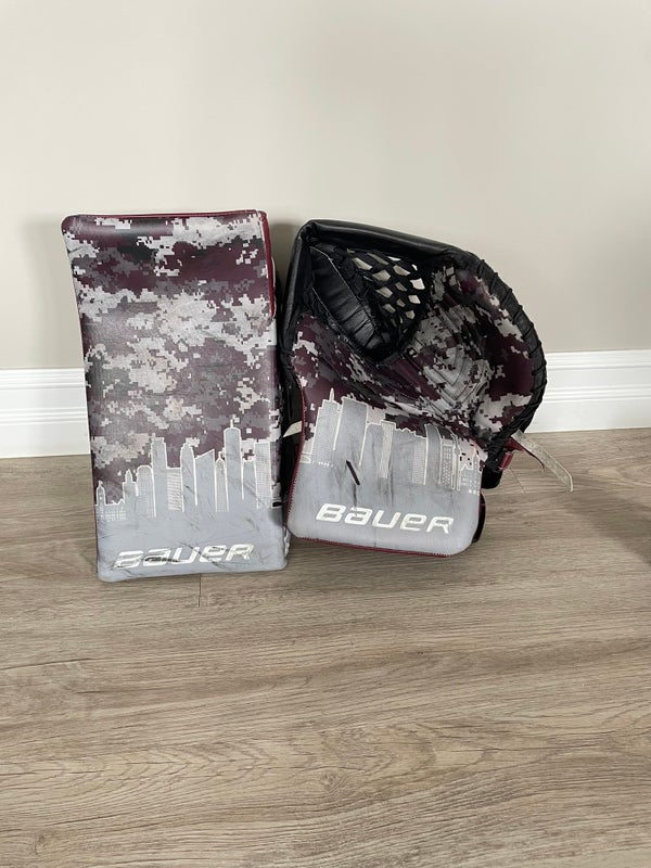 Bauer Pro Stock Hyperlite Custom Goalie Glove Blocker Set