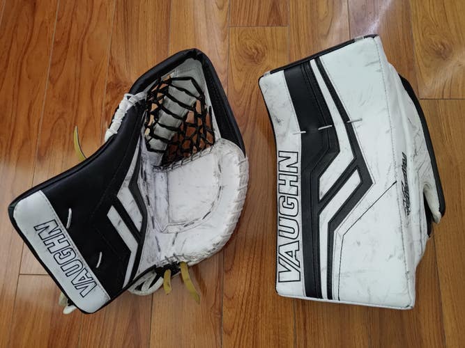 Vaughn Pro V Elite Glove and Blocker